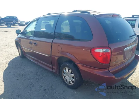 2007 Chrysler Town & Country Touring z USA, uszkodzony, nr VIN 2A4GP54LX7R316057